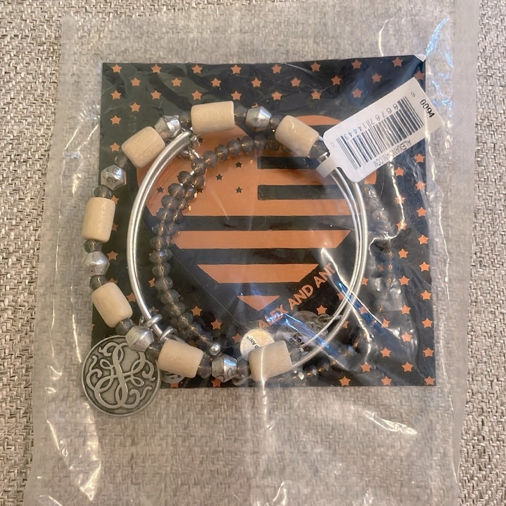 Alex and Ani Wildberry bracelet set
